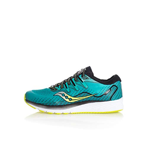 Saucony S-Ride ISO 2, Zapatillas de Running Hombre, Verde (Verde Y Negro 9), 38 EU