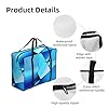 HGIUYDRD Blues Spiral Shadow Print Reusable Grocery Bags Tote Bag for Travel Picnic Camping, World Cup Souvenir Gift Bag #5