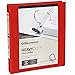 Office Depot? Brand Heavy-Duty Easy Open? D-Ring View Binder, 1" Rings, 54% Recycled, Red