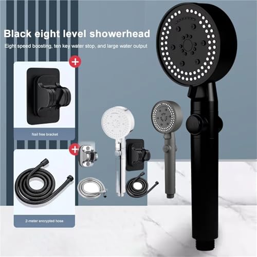 Pommeau de douche haute pression filtrant contre eau dure