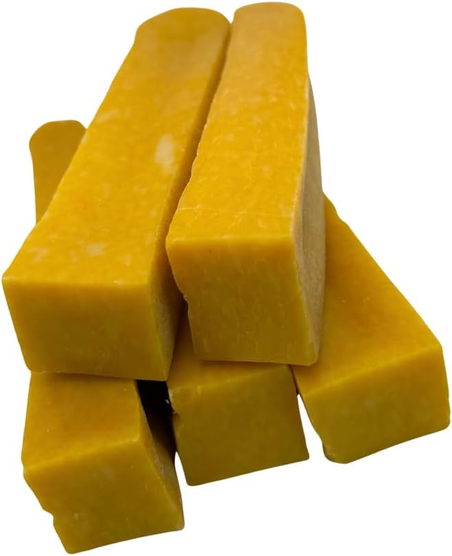 Natural Mango Flavor Yak Cheese Dog Chews, Long-Lasting, Large, 1 Pound, 5 Pieces