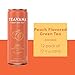 Teavana Craft Peach Iced Natural Green Tea with Lemongrass, Mint, Peach Flavor 12 Fl. Oz. 12 Cans (Pack of 1)