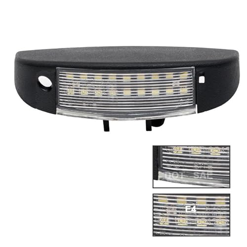 Luces matrícula LED Fiat Ducato 1994-2006 carcasa resistente 2 uds 3
