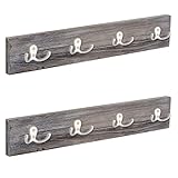 Robuste Konstruktion: Diese Garderobe besteht aus hochwertigem Massivholz, um Robustheit und Langlebigkeit zu gewährleisten. Sie eignet sich perfekt zum Aufhängen von Mänteln und Jacken (bis zu 8 kg).