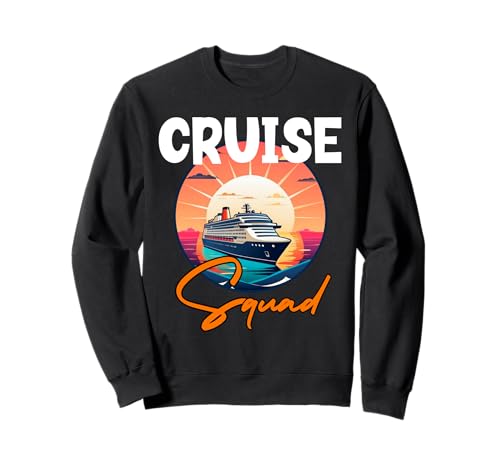 Familia o amigos de Cruise Squad 2025 Vacation Matching Sudadera