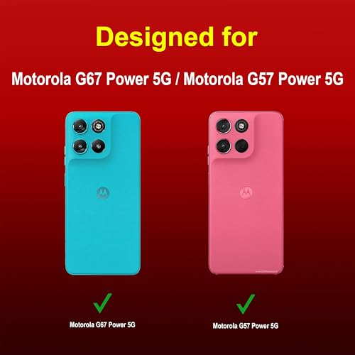 Image of Zapcase Back Case Cover for Motorola G67 Power 5G | Compatible for Motorola G67 Power 5G Back Cover | Liquid Silicon Magic Case with Camera Protection | Red