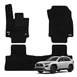 WENNEBIRD Carpet Floor Mats for Toyota RAV4 2019-2025, 3Pc