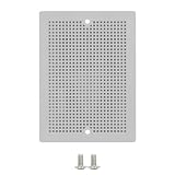 LeMotech Mounting Plate for Junction Box, ABS Plastic Internal Panel w/Screws for Installation on Electrical Box with Latches 7.56'x5.55'