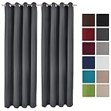 VIELFÄLTIGE AUSWAHLMÖGLICHKEITEN  die Blackout-Gardinen bieten wir Ihnen in weiteren Angeboten auch mit Ösen oder Kräuselband an; außerdem finden Sie in unserem umfangreichen Sortiment auch blickdichte Vorhänge, isolierende Thermo-Vorhänge und dekorative Voile-Gardinen