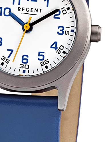 Reloj de pulsera infantil Regent URF947 analógico para aprender la hora 2