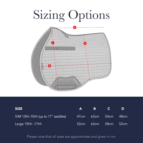 Lemieux General Purpose Suede Square Saddle Pad - English Saddle Pads For Horses - Equestrian Riding Equipment And Accessories (Sienna - Large) #TOP6