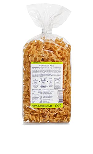 Clever Pasta Blumenkohl Pasta, 8er Pack (8 x 250g)