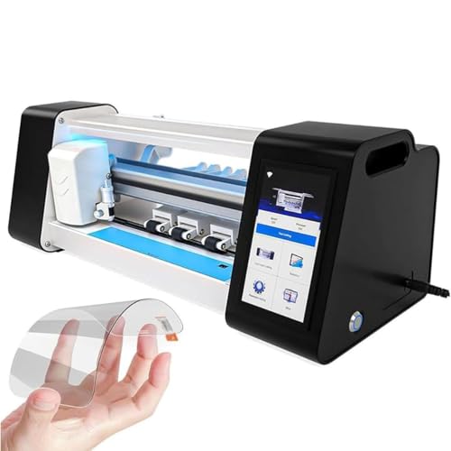Macchina Automatica per Il Taglio di pellicole protettive in TPU idrogel per schermi di cellulari e Tablet.