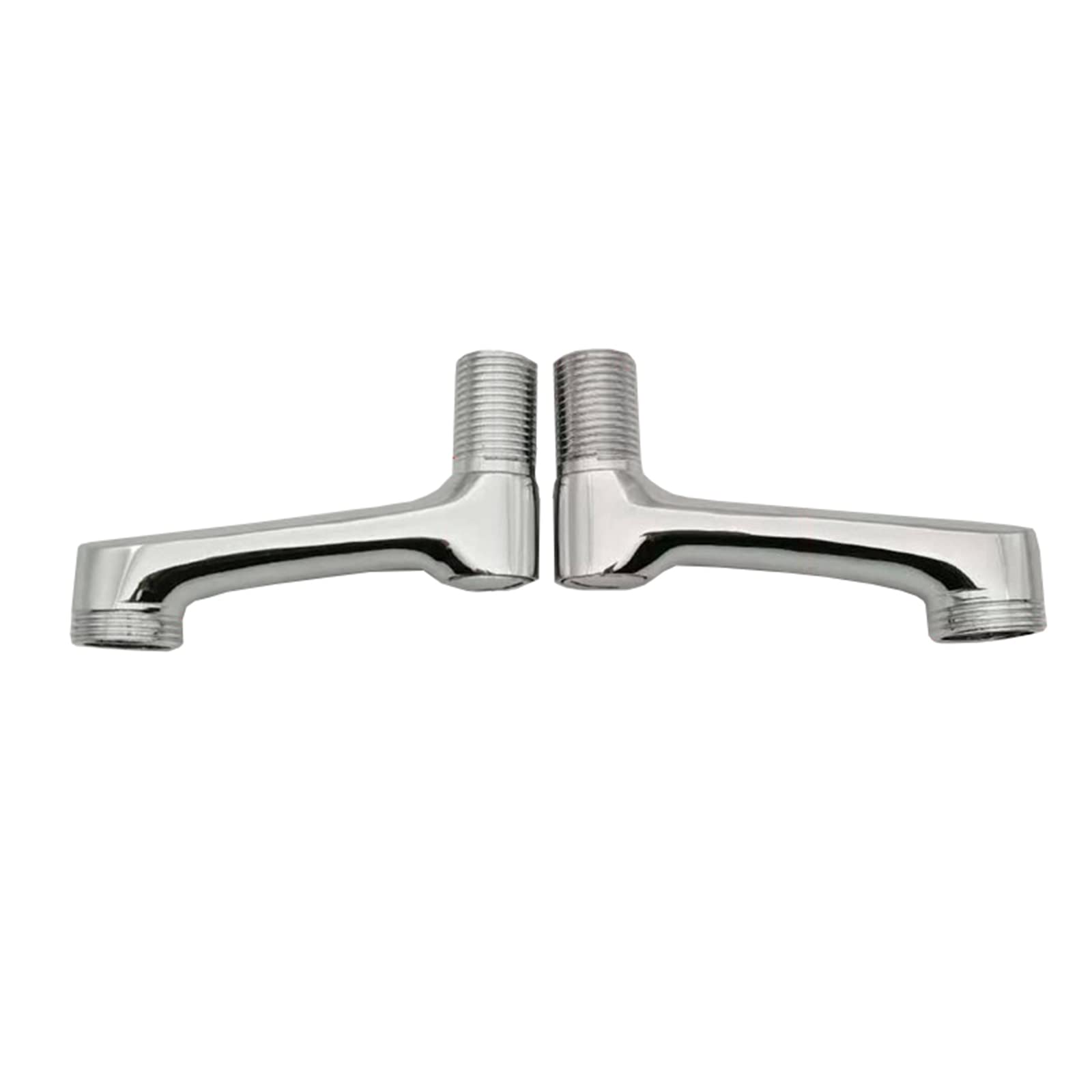 Adaptateur de robinet de baignoire chrome 3/4 x 1/2 en laiton pour douche