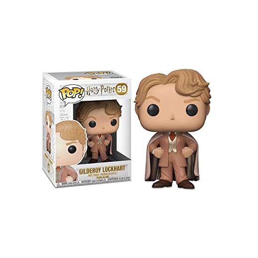 Funko 30031 - POP! Vinile Harry Potter Gilderoy Lockhart Personaggio, 9 cm