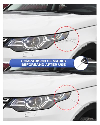 PARTS4EV Chawton White(603/NAL) Touch Up Paint Compatible with Land Rover Exact Match Chips and Nicks Touch Up — view 3