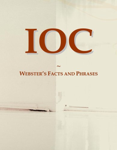  IOC: Webster\'s Facts and Phrases