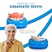 Jesse Dent - DIY Dentures, Customizable Kit with 12 Pieces, Simple to Use. Dentures Upper and Lower, Home Denture Solution for an Ideal Smile, Women and Men