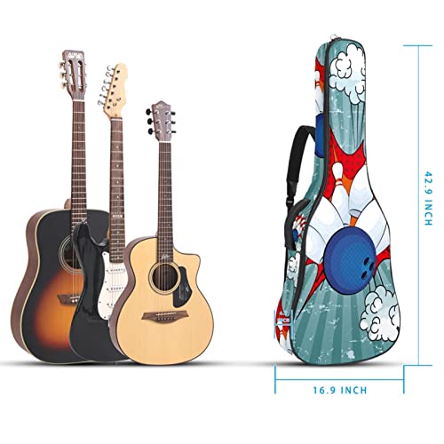 Housse de sac de guitare épaisse avec rembourrage en éponge imperméable pour guitare acoustique électrique basse… - Les Beatles, Paul McCartney, John Lennon, RIngo Starr, George Harrison Housse de sac de guitare épaisse avec rembourrage en éponge imperméable pour guitare acoustique électrique basse… – Image 6