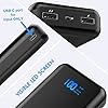 Ceeya Portable Charger 26800mAh,5V 2A USB Heated Vest,Heated Jacket,Heated Work Safety Jacket,External Battery Pack Compatible with iPhone,Smartphones and More.(USB-C for Input ONLY)