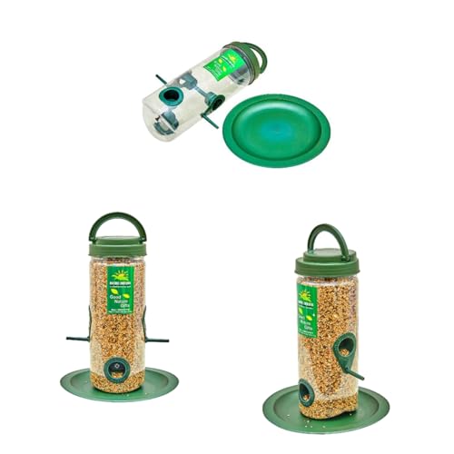 Nature Forever Bird Feeder, Transparent (2 Pieces) (Image - 5)