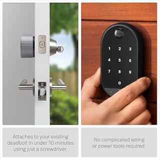 Yale August Wi-Fi Smart Lock with Keypad Touch in Silver
