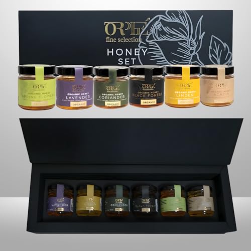 Orphé Fine Selection Set Regalo Miel Orgánica Cruda 6 Sabores miniatura 3