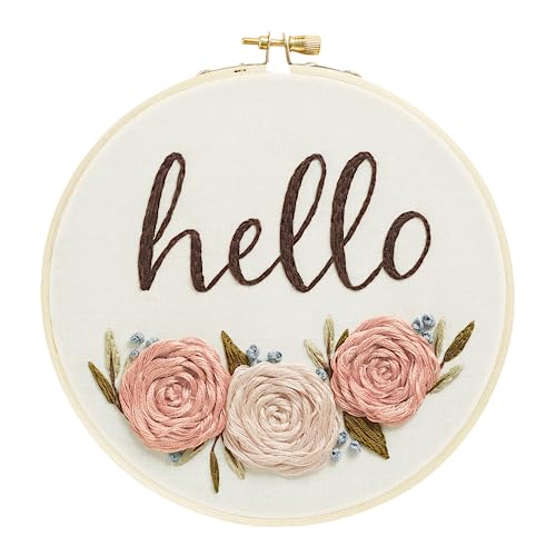 Kit de broderie au point de croix de 15,2 cm pour projets d'artisanat des débutants - 5