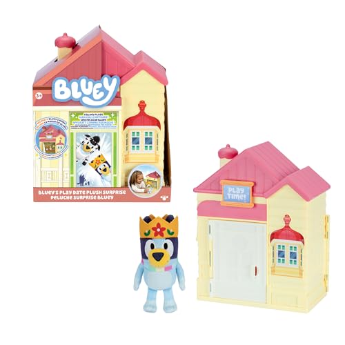 Peluche Bluey Play Date Surprise de Famosa con set de pegatinas