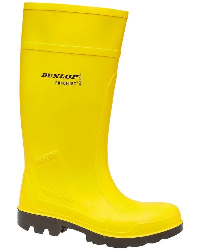 Dunlop C462241 Purofort Full Safety Standard (Wellingtons) - Size 45 Yellow