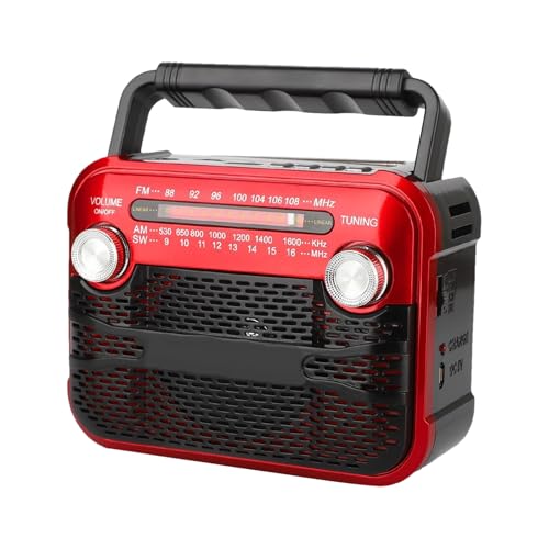 Radio météo manuelle pour faire face aux pannes de courant et tempêtes isolées