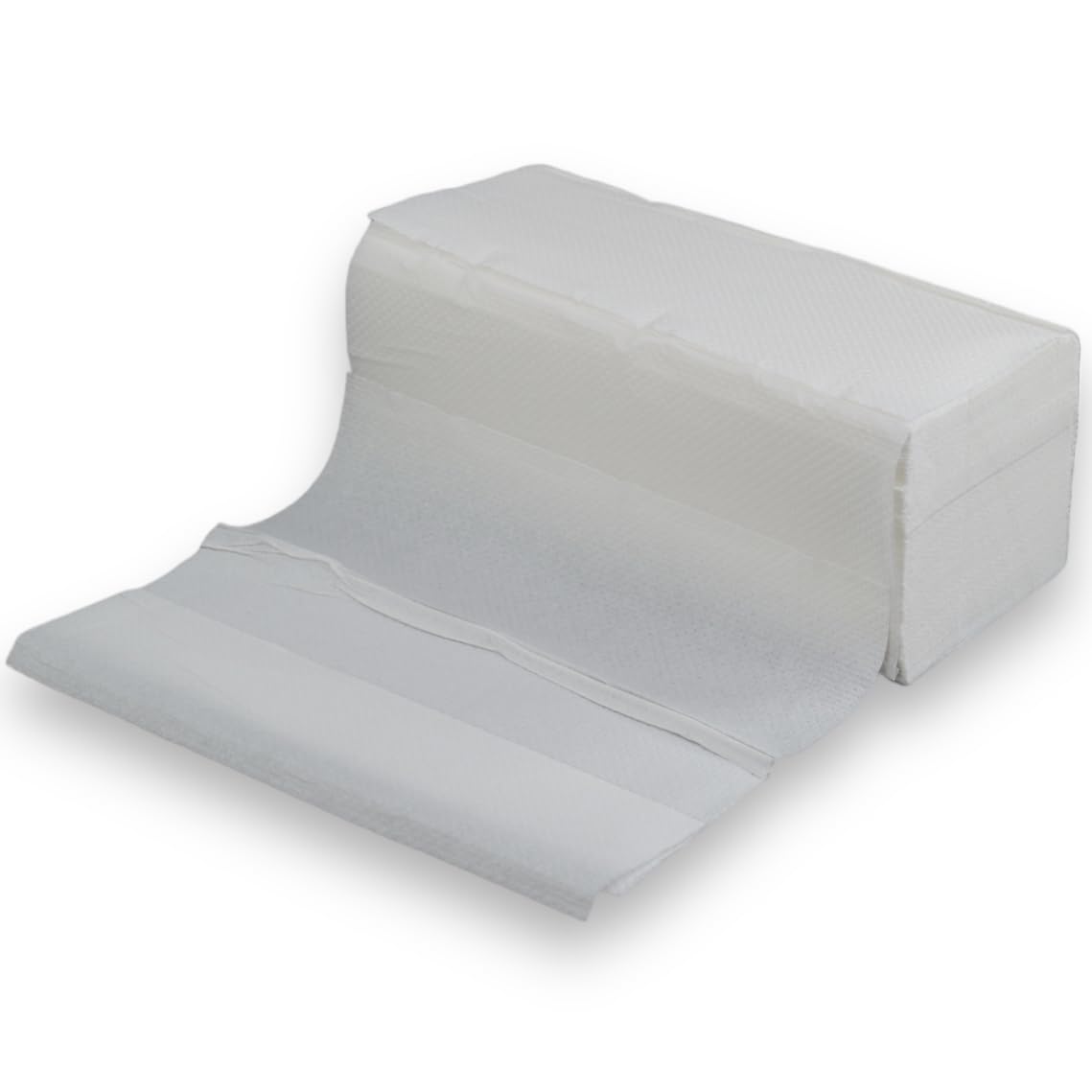 Papierhandtücher 4000 Blatt – Falthandtücher ZZ-Falz 2-Lagig Hochweiß – Handtuchpapier 25x23 cm – passend für Papierhandtücher Spender