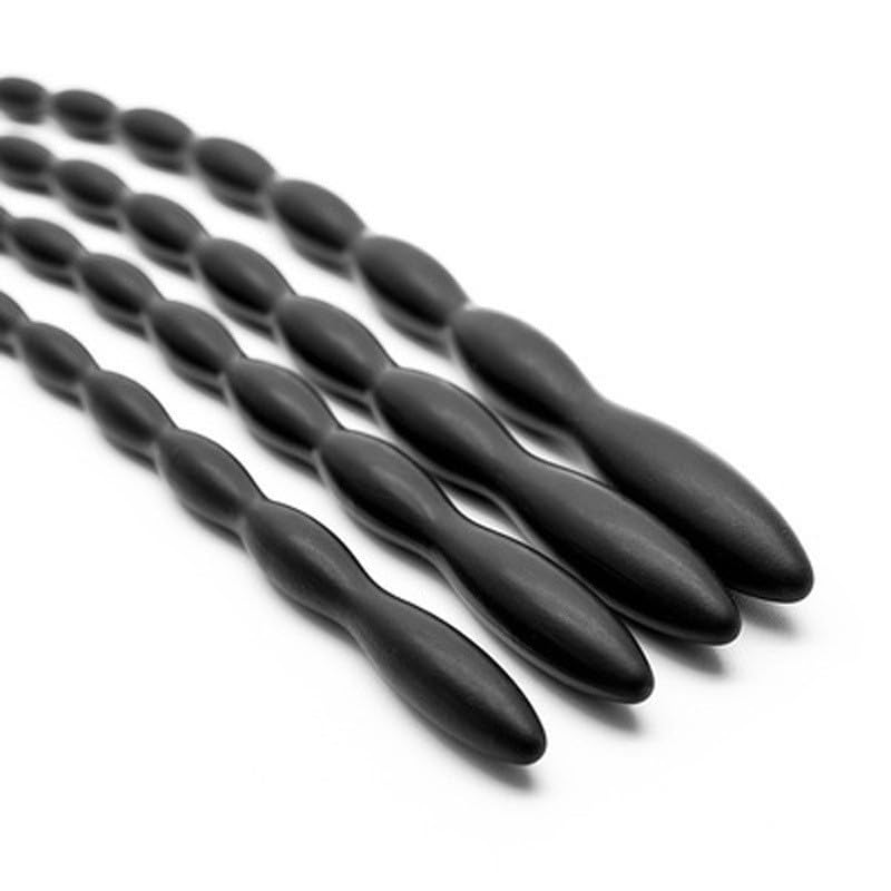 Image of 4 /8 pcs Male Silicone Urethral Sounds Trainer Plug Urinary Dilator Stretcher Masturbation Rod Penis Plug Bladder Stimulation Fetish Sex Toy for Men (8 pcs)