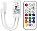 Produktbild Led Streifen Controller RGBW, RF Led Streifen Kontroller mit Google Assistant/Alexa, Wifi/App gesteuert, Ferngesteuert von Android/IOS, Sound Aktiviert, Dynamische Farbänderung