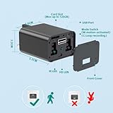 UIKOP 64GB Spy Camera Hidden Camera USB Charger Camera 1080P HD with Motion Detection Night Vision Indoor Nanny Camera Mini Cam for Home Office Security, No WiFi - Image 6