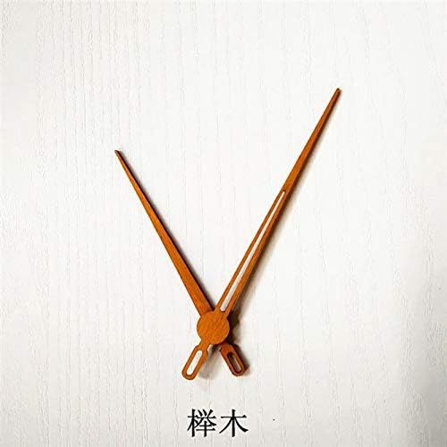 Clock Parts & Accessories 10 Sets Professional and Practical Quartz Wall Clock Wooden Hands DIY Repair Tool Parts Kit High-Grade Black Walnut Pointers - (Color: I)
