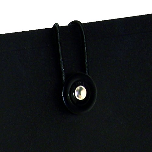VIQUEL Carpeta Expandible A3 - 6 Posiciones, Transporta Tus Dibujos Sin Doblarlos (Negro, 47x32cm)