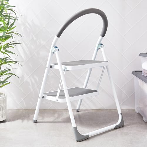 Image of SS24-2 Step Steel Ladder - 46 CM X 51 CM X 82 CM - WK6203A-2