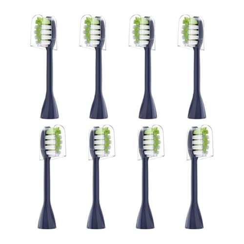 Brush Heads Compatibility for Electric Toothbrush ONE Series HY1100/HY1200(8X blue)