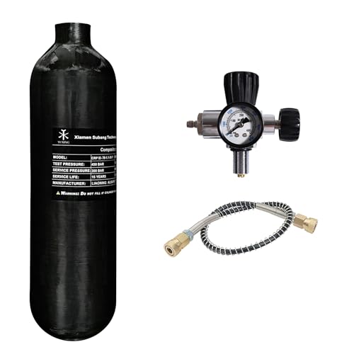 TUXING Carbon Fiber Air Tank 1.1L 4500Psi M18*1.5