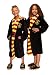 HARRY POTTER Albornoz Hogwarts Crest Albornoz Negro para niños (7-9 Years)