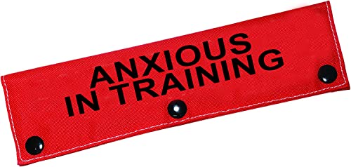 Funny Dog Leash Sleeve Have Anxious in Training Dog Leash Wrap Sleeve Pet Birthday Gift (Anxious in Training-Sleeve)