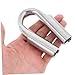 CONGARTENO Heavy Duty Stainless Steel Wire Rope Tube Thimble for Industrial Use Easy to Install Protective Rigging Clamp for Cable Safety and Stability