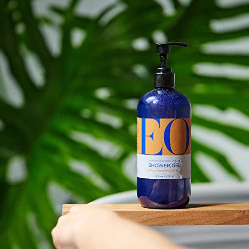 Eo Shower Gel Body Wash, 16 Ounce (Pack Of 2), Orange Blossom And Vanilla, Organic Plant-Based Skin Conditioning Cleanser With Pure Essentials Oils #TOP2