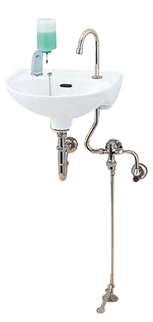 Amazon | LIXIL(リクシル) INAX 足踏式手洗水栓(泡沫式) LF-43U | 洗面水栓