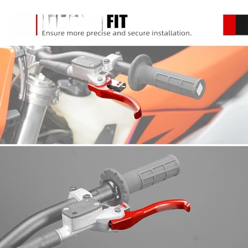 Levier d'embrayage de moto pour Beta RR 300 250 et Xtrainer commande courte noire - 6