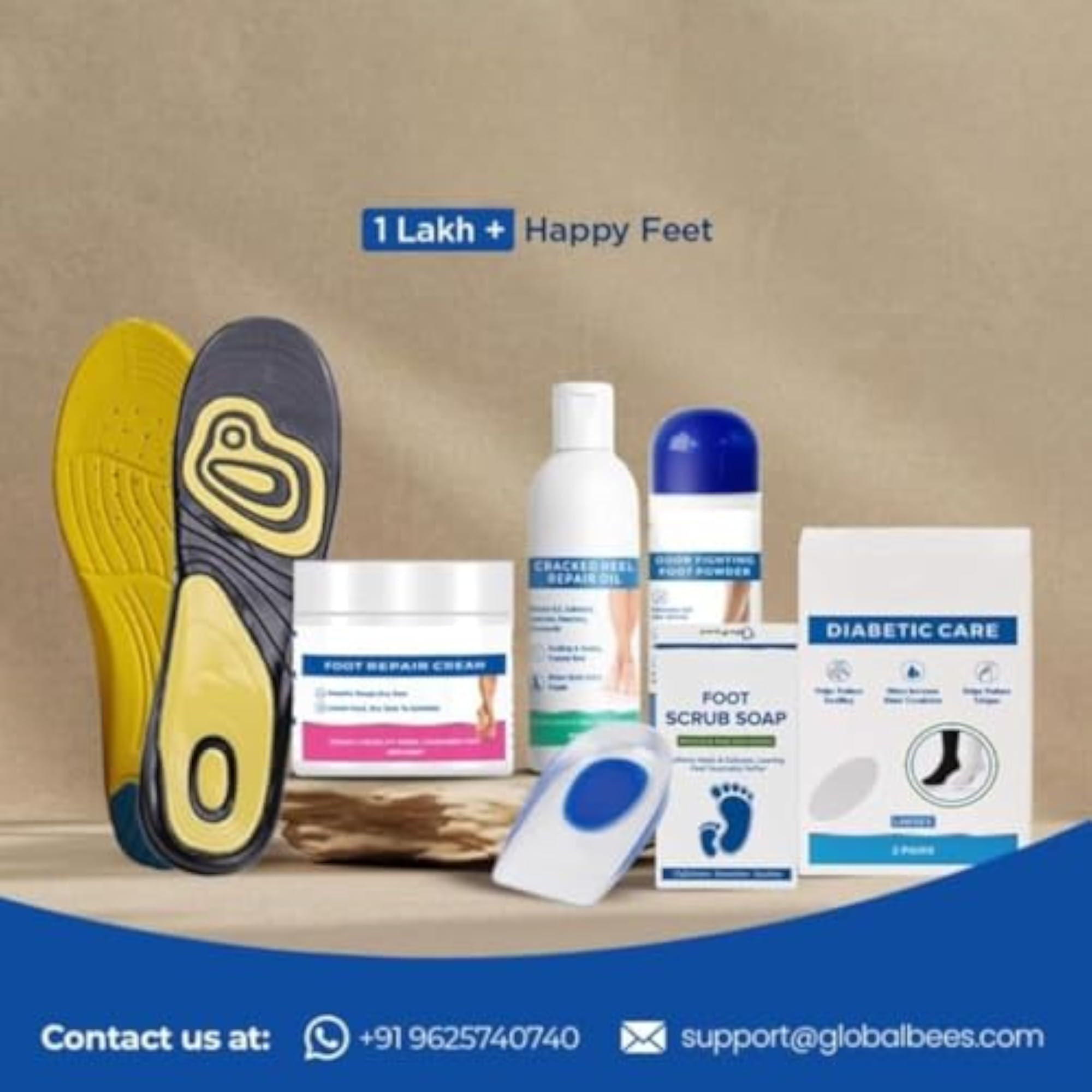 Foot Callus Remover Gel for Cracked Heel Repair