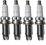 4 Pieces Iridium Spark Plug ZKBR7A-HTU Compatible with BMW 3 Series E92 320i N46B20E 2007-2013