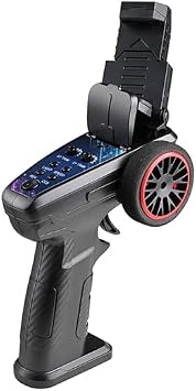 WL FPV RC Car 1/64, 2.4G Fully Proportional Mini Remote Control Car with Camera/Display Screen, APP Auto-Pairing 3-Speed Modes Off-Road RC Truck, Gift for Adults -RTR