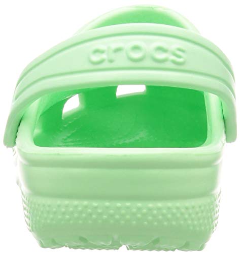 Sandália, Crocs, Classic Butterfly Charm Kids, Neon Mint, 34, Criança Unissex